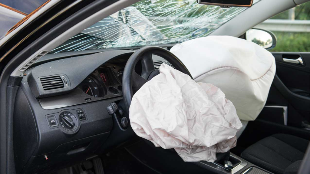 Facial injuries in car accidents